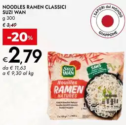 Bennet Noodles ramen classici suzi wan offerta