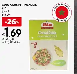 Bennet Cous cous per insalate bia offerta