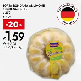 Bennet Torta rondana al limone kuchenmeister offerta