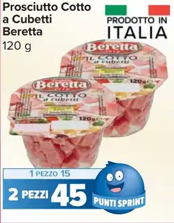 Carrefour Market Prosciutto Cotto a Cubetti Beretta offerta