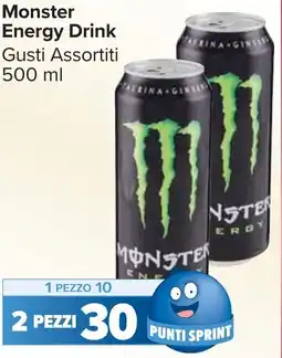 Carrefour Market Monster Energy Drink offerta