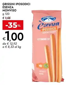 Bennet Grissini iposodici esenza monviso offerta