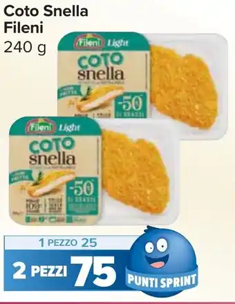 Carrefour Market Coto Snella Fileni offerta