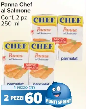 Carrefour Market Panna Chef al Salmone offerta