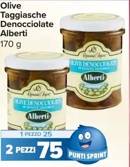 Carrefour Market Olive Taggiasche Denocciolate Alberti offerta