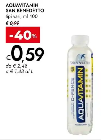 Bennet Aquavitamin san benedetto tipi vari, offerta