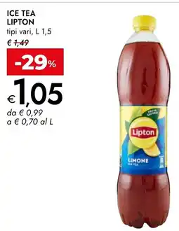 Bennet Ice tea lipton tipi vari, offerta