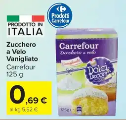 Carrefour Market Zucchero a Velo Vanigliato offerta