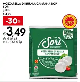 Bennet Mozzarella di bufala campana dop sori offerta