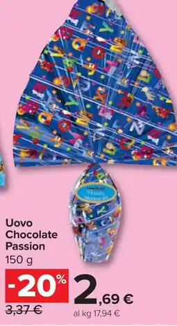 Carrefour Market Uovo Chocolate Passion offerta