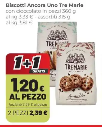 Coop Biscotti Ancora Uno Tre Marie offerta