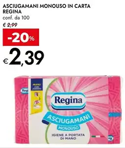 Bennet Asciugamani monouso in carta REGINA offerta