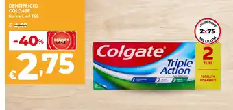 Bennet Dentifricio colgate tipi vari, offerta