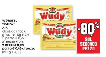 Pam Würstel "wudy" ΑΙΑ offerta