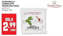 Pam Mozzarella fiordilatte TESORI DELL'ARCA offerta