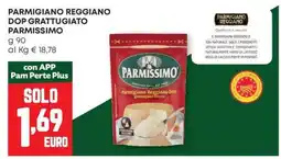 Pam Parmigiano reggiano dop grattugiato PARMISSIMO offerta