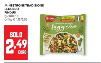 Pam Minestrone tradizione leggero FINDUS offerta