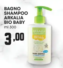 Pam Bagno shampoo ARKALIA BIO BABY offerta