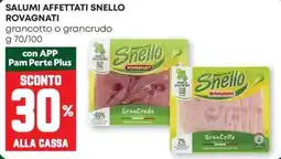 Pam Salumi affettati snello ROVAGNATI offerta