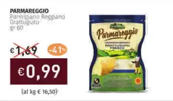 Prezzemolo e Vitale PARMAREGGIO Parmigiano Reggiano Grattugiato offerta