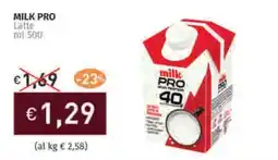 Prezzemolo e Vitale MILK PRO Latte offerta