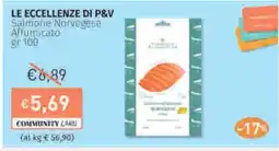 Prezzemolo e Vitale LE ECCELLENZE DI P&V Salmone Norvegese Affumicato offerta