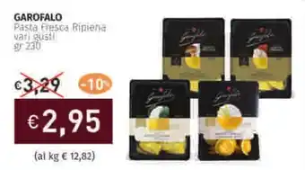 Prezzemolo e Vitale GAROFALO Pasta Fresca Ripiena vari gusti offerta