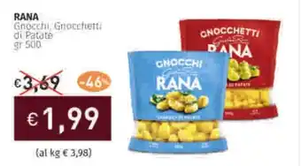 Prezzemolo e Vitale RANA Gnocchi, Gnocchetti di Patate offerta