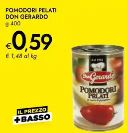 Bennet Pomodori pelati don gerardo offerta