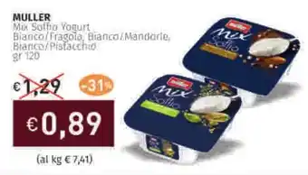 Prezzemolo e Vitale MULLER Mix Soffio Yogurt offerta