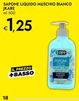 Bennet Sapone liquido muschio bianco jkare offerta