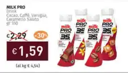 Prezzemolo e Vitale MILK PRO Drink Cacao Caffe Vaniglia, Caramello Salato offerta