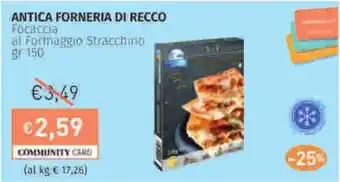 Prezzemolo e Vitale ANTICA FORNERIA DI RECCO Focaccia al Formaggio Stracchino offerta