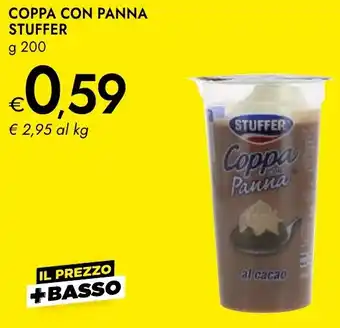 Bennet Coppa con panna stuffer offerta