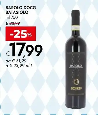 Bennet Barolo docg batasiolo offerta