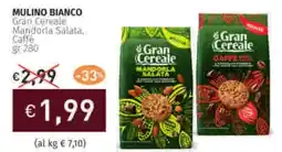 Prezzemolo e Vitale MULINO BIANCO Gran Cereale Mandorla Salata, Caffe offerta