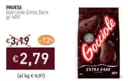 Prezzemolo e Vitale PAVESI Gocciole Extra Dark offerta