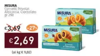 Prezzemolo e Vitale MISURA Cometti Privolat Albicocca, Cioccolato offerta