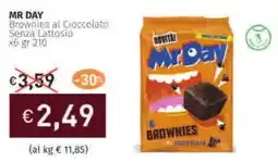 Prezzemolo e Vitale MR DAY Brownies al Cioccolato Senza Lattosio offerta