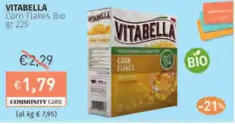 Prezzemolo e Vitale VITABELLA Corn Flakes Bio offerta