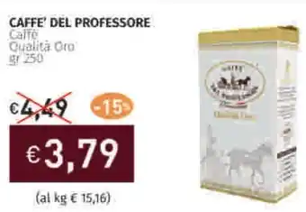 Prezzemolo e Vitale CAFFE' DEL PROFESSORE Caffé Qualità Oro offerta