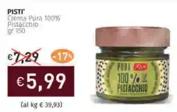 Prezzemolo e Vitale PISTI Crema Pura 100% Pistacchio offerta