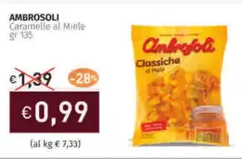 Prezzemolo e Vitale AMBROSOLI Caramelle al Miele offerta