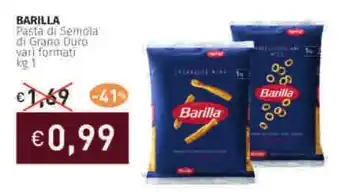 Prezzemolo e Vitale BARILLA Pasta di Semola di Grano Duro vari formati offerta