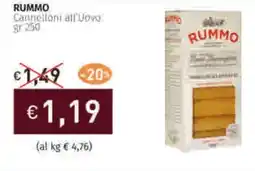 Prezzemolo e Vitale RUMMO Cannelloni all'Uova offerta