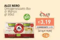 Prezzemolo e Vitale ALCE NERO Omogeneizzato Bio di Manzo offerta