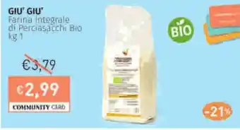 Prezzemolo e Vitale GIỮ GIỮ Farina Integrale di Perciasacchi Bio offerta