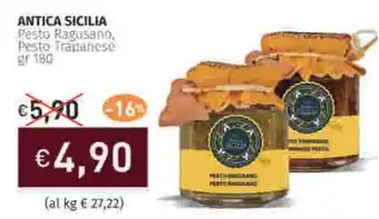 Prezzemolo e Vitale ANTICA SICILIA Pesto Ragusano, Pesto Trapanese offerta