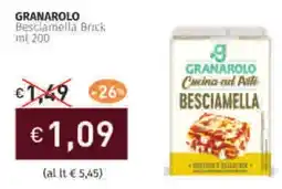 Prezzemolo e Vitale GRANAROLO Besciamella Brick offerta