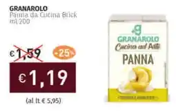 Prezzemolo e Vitale GRANAROLO Panra da Cucina Brick offerta